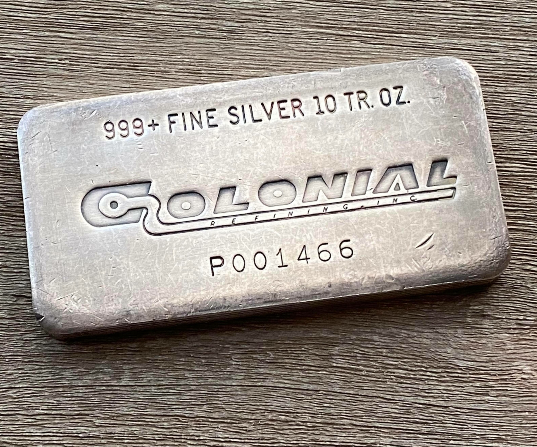 Colonial vintage silver hallmark