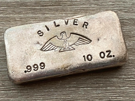 Montana 10 oz vintage silver bar