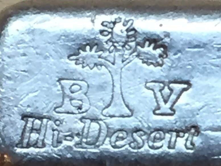 Bv Hi Desert Barstow Victorville Vintage Silver