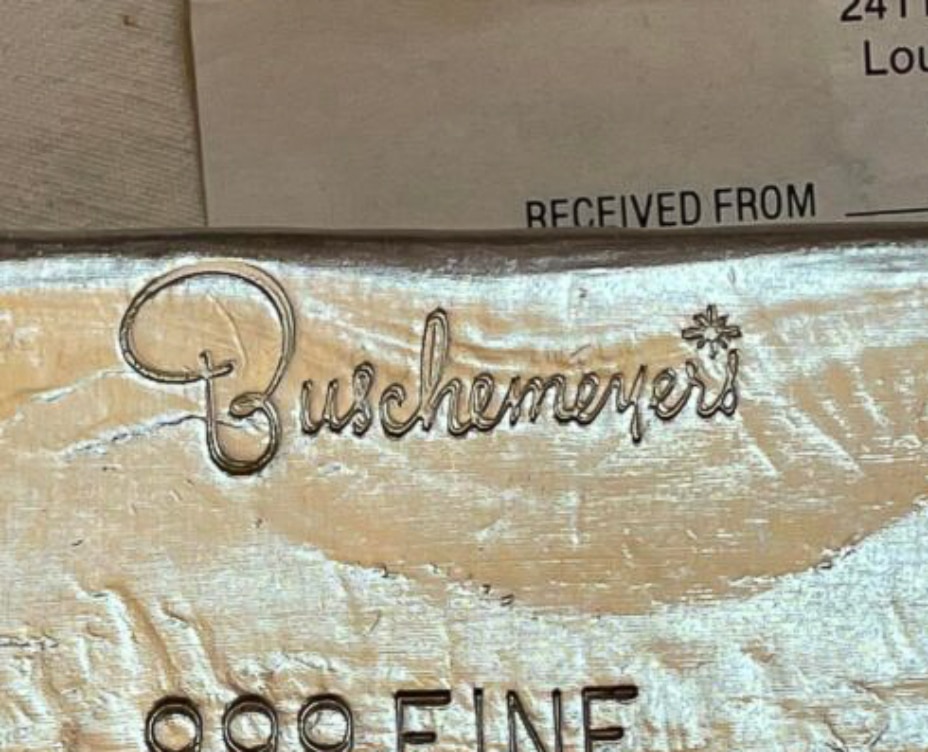 Buschemeyers silver hallmark