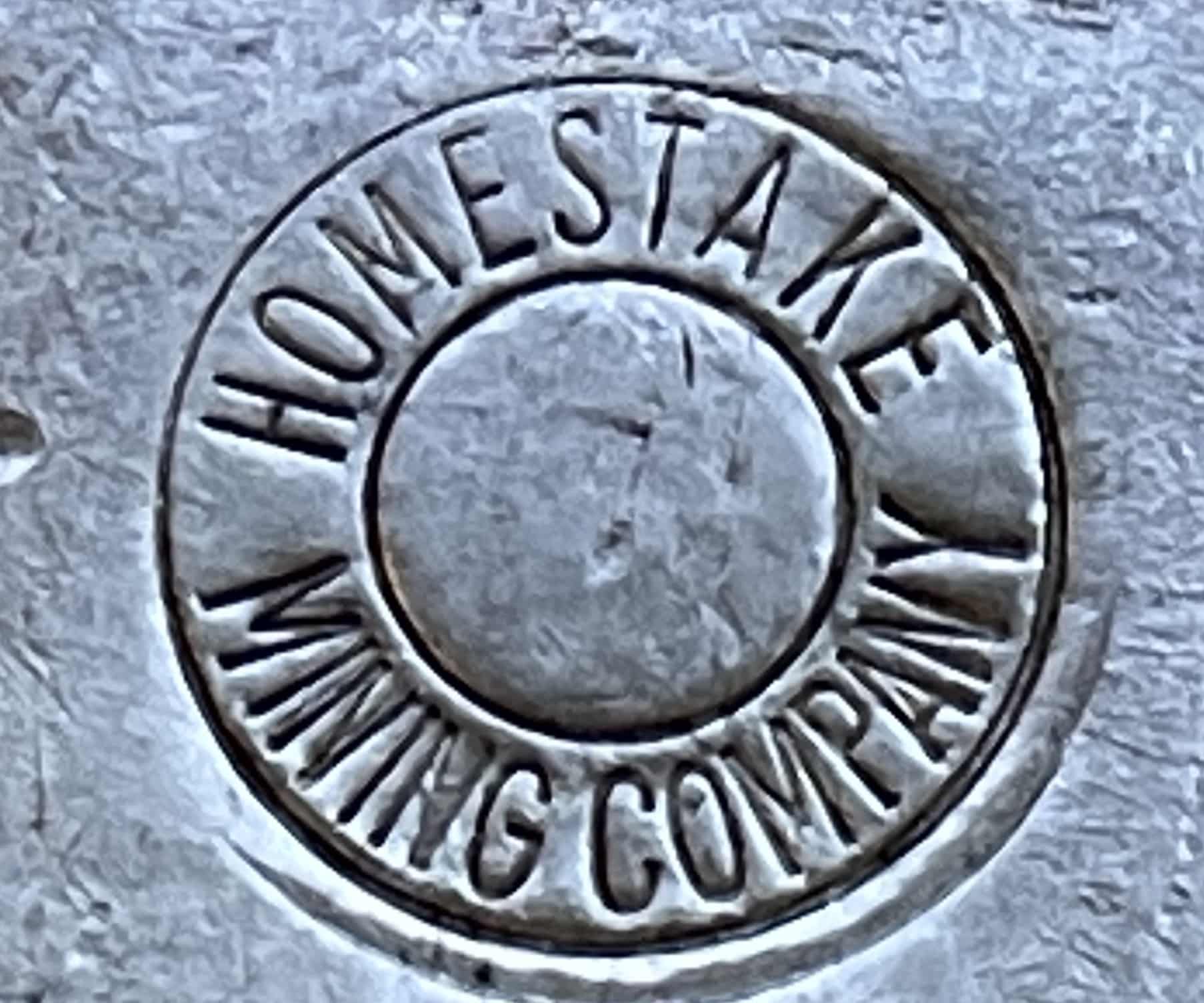 Homestake Mining Company Vintage Silver Hallmark