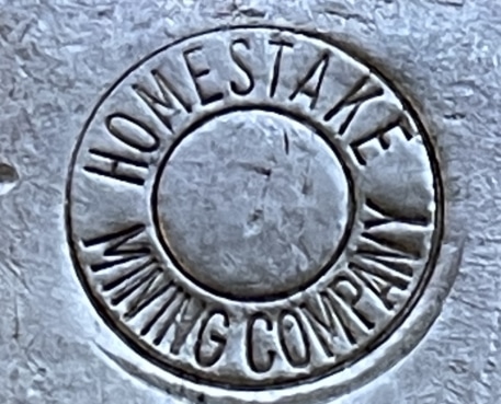 Homestake Mining Company Vintage Silver Hallmark
