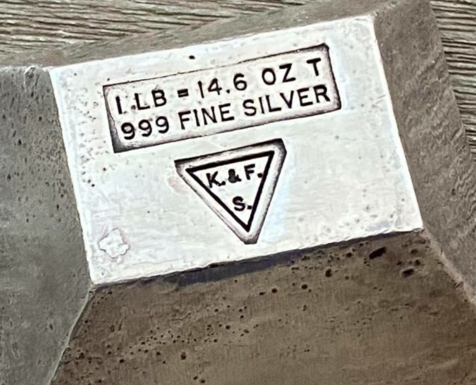 K&F S Silver hallmark