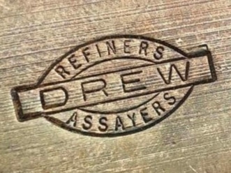 Drew Refiners & Assayers Vintage Silver Hallmark