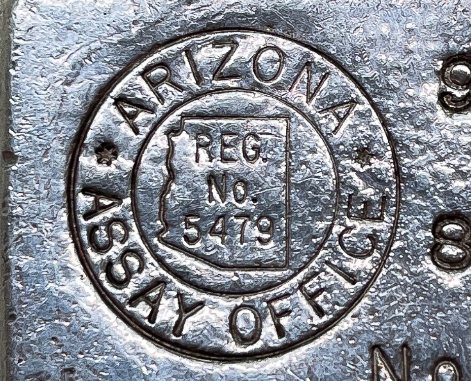 Arizona Assay Office Vintage Silver Hallmark