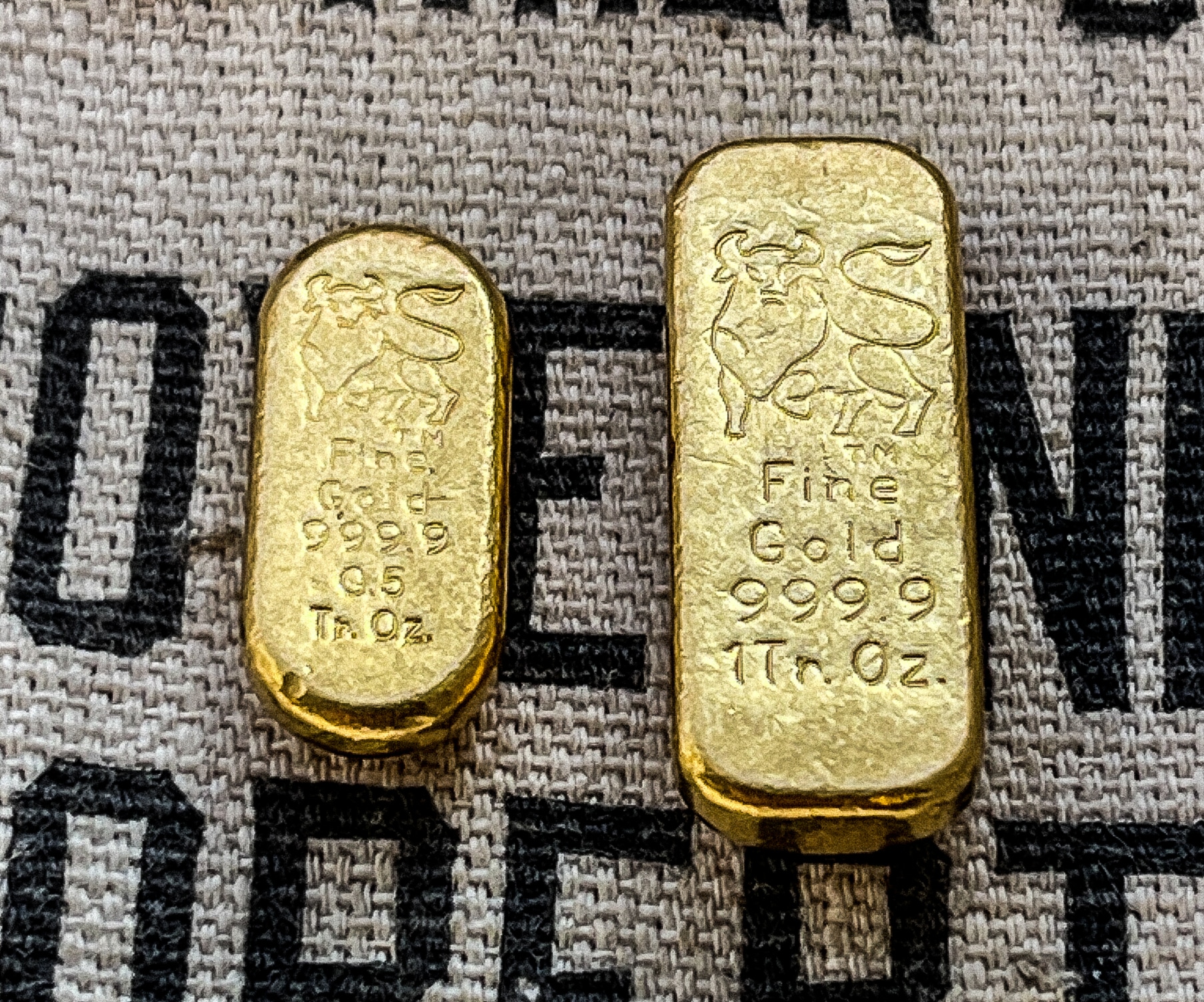 Merrill Lynch Vintage Gold Ingots