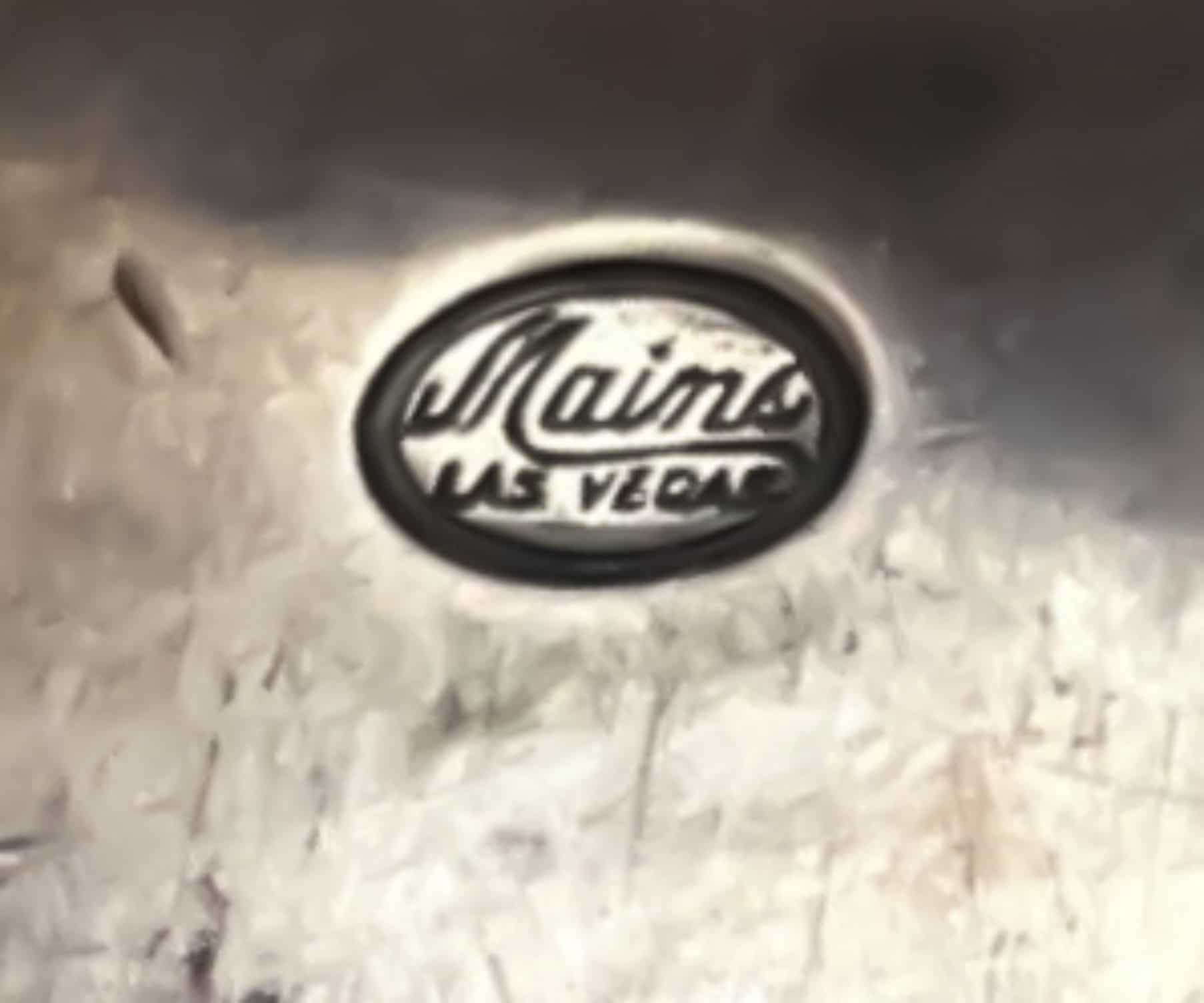 Mains Las Vegas Vintage Silver Hallmark