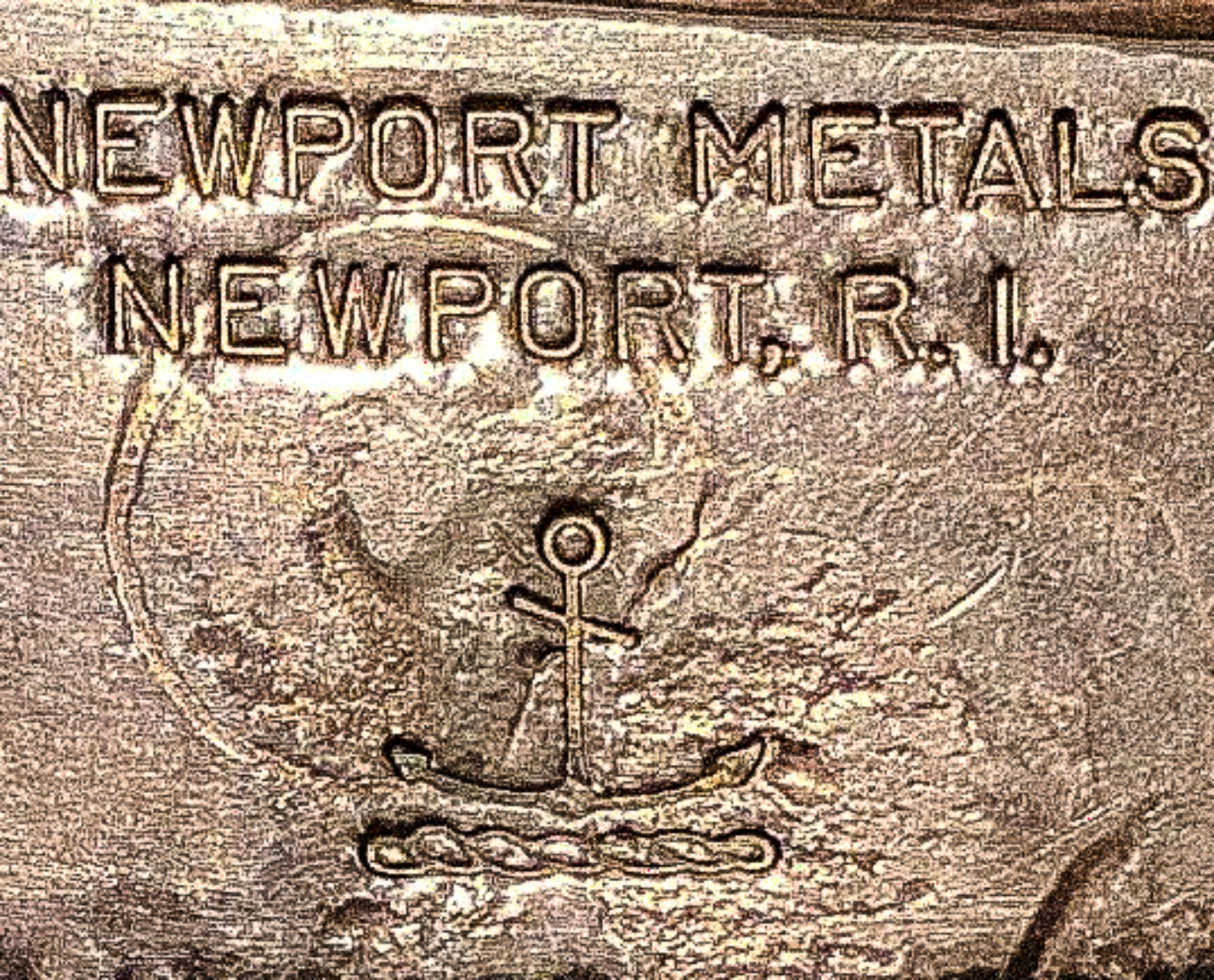 Newport metals co vintage silver