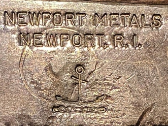 Newport Metals Co silver hallmark