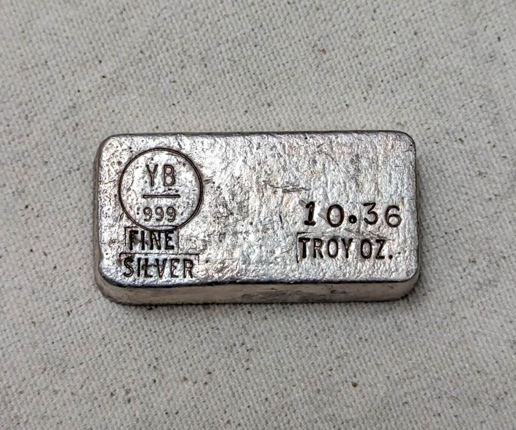 YB Silver 10.36 silver bar