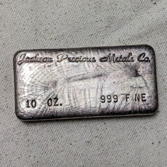 Jackson Precious Metals 10 oz Silver Bar