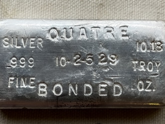 Quatre Bonded Agents silver hallmark