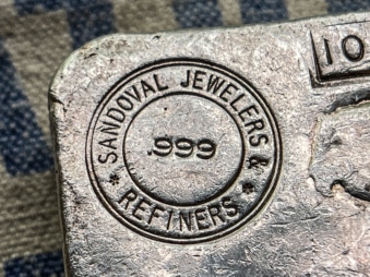Sandoval Jewelers & Refiners Hallmark